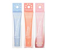 Pacifica Beauty Complex Lip Balm Trio Juego de maquillaje Glow Baby Wake Up Hermoso colgeno Vegano Lip Gloss Lemon Lemon Vanilla Vanilla Frmula no