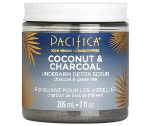 Pacifica Beauty - Exfoliante desintoxicante de coco y carbón, vegano, sin crueldad, 200 ml