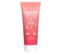Pacifica Stawberry Peach Body Scrub, rosa, 6 onzas líquidas