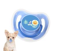 Pacificador de Perros - Pacificador de Cachorros no irritante | Diseño ergonómico Dog Toys Toys Toys | Diseño Compacto Puppy Chew Toy para Limpieza de Dientes sin Esfuerzo y digestivo saludabl