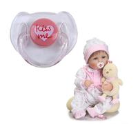 Pacificador Magnético De Muñecas - Pacifier Free | Simulación Baby Doll Sauffiers Puppifiers | Magnetics Pacifierr Toy para Reborn Baby Dolls Saquilladora Magnética Magnets Durante Más De 0 Mese
