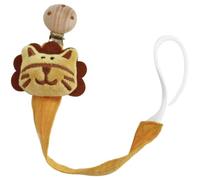 Pacifier Clip Holder, Teething Rings Strap Clip, Animal Shape Anti-Lost Pacifiers, Cotton Material, Nipple Straps for Pacifier Teether Hiccup Towel, Safe and Easy to Use, 27x7x3cm