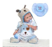 Pacifier de muñecas Baby - Herramientas de masticación magnética | Pacifier Baby Churofment | Accesorios para muñecas de bebés renacidos para mejorar las horas creativas de las niñas para niños pequeñ