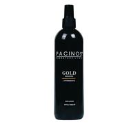 Pacinos Gold Cologne Aftershave Spray Men 400 ml - Fragancia para el afeitado fresca y especiada - Barber Eau de Cologne con práctico dosificador de bomba - Body Spray Men EDC Colonia Hombres