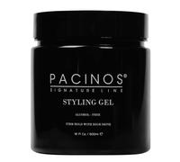 Pacinos Hair Styling Gel 500ml - gel para el cabello hombre - fijación fuerte - no se pega ni deja residuos - sin alcohol - fragancia fresca - gel para el cabello - look cabello mojado