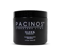Pacinos Sleek Pomade Men 118ml - Extra Hold & Shine Finish - Definición de larga duración - fórmula soluble en agua - pomada a base de agua - pomada barba - fragancia afrutada - Cera pelo hombre
