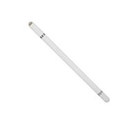 Pacio de Lápiz Lápiz Preciso 3 en 1 Estilo Capacitivo Multifuncional con 2 Nibes de Fibra para Teléfonos Móviles Tableta Compatibles con Dispositivos Táctiles Negros (White)