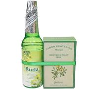 Pack 1 Agua de Ruda 70 ml y 1 Jabón de Ruda para Limpieza y Protección Espiritual