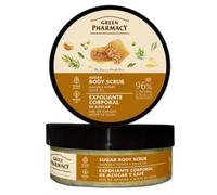 Pack 1 - Exfoliante corporal de azúcar, Miel de Manuka y aceite de Оliva 200 ml. Green Pharmacy