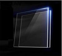 Pack 1 piezas Metacrilato transparente 5 mm A4 (210x 297mm) Placa Acrílico transparente, ideal para bricolaje, decoración, grabados con CNC