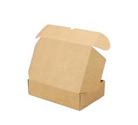 Pack 10 Cajas Cartón Kraft Automontables con Tapa - Doble Pared, Resistentes para Envíos, Ecommerce y Mensajería con medidas 38x28x8 cm
