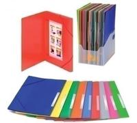 PACK 10 CARPETAS GOMAS SOLAPAS Fº VERDE PP OPACA CARCHIVO