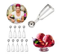 Pack 10 cucharas helado, Sacabolas helado, Ice cream scoop, Boleador helado