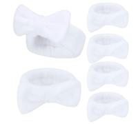 Pack 10 Diademas Faciales con Lazo | Cinta para Cabello Rutina Facial | Uso Profesional Centros de Belleza, Spa y Eventos, Despedida Soltera, Fiesta Chicas