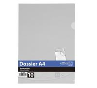 Pack 10 dossier classic a4 - fabricado en polipropileno 100% reciclabl