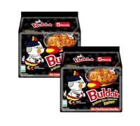 Pack 10 Fideos instanteneos coreanos - Ramen Coreano Buldak Original ultra hot Chicken 140g