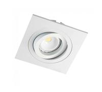 Pack 10 focos empotrables cuadrado classic blanco marca wonderlamp