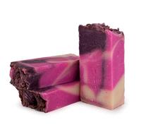 Pack 10 Jabón artesano de Centella asiática y rosa mosqueta - Para piel con dermatitis, psoriasis o muy seca - Cicatrizante, calmante y reparador