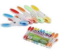 Pack 10 Pinzas Tender Anti Arrugas Silicona