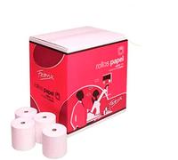 Pack 10 Rollos Papel Térmico Blanco 57 x 48 x 12 mm LIBRE de BISFENOL SIN BPA