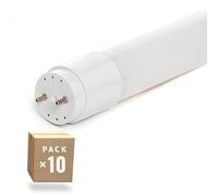 Pack 10 Tubos LED T8 22W 3080Lm 6000ºK Vidrio 150Cm 40.000H [TC-T8-22WC-CW-PK10-AP] | Greenice