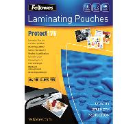 PACK 100 BOLSAS PLASTIFICACION 216X303 175 MICRAS A4 FELLOWES 5308703