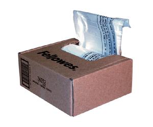 pack 100 bolsas residuos destruccion 28l. fellowes 36052