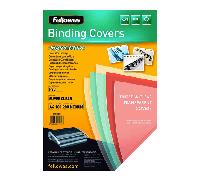 pack 100 portadas pvc transparente cristal 150 micras a4 fellowes 5376001