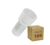 Pack 100 Unidades Empalme Ciego para Conexiones Finales de Cable