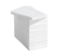 Pack 100 Unidades Toallas Desechables Geriátrico. Toalla Estetica Spunlace 40x30 cm Color Blanco. Toallas Para Secar el Pelo.Toallas Estetica 45 grs. (40x30cm)