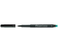 Faber-Castell OHP-CD Stifte - Marcador permanente, 10 unidades, color negro