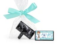 Pack 12 Ambientadores coche personalizados, Incluye envoltorio, Detalles originales, Detalles personalizados, Detalles invitados comunión, Regalantes (Modelo OCÉANO, Pack 12 piezas)