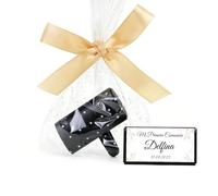 Pack 12 Ambientadores coche personalizados, Incluye envoltorio, Detalles originales, Detalles personalizados, Detalles invitados comunión, Regalantes (Modelo RAMAS, Pack 12 piezas)