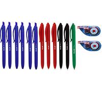 pack 12 boligrafo milan p1 touch,2 correctores Instant 5mm x 8 m.