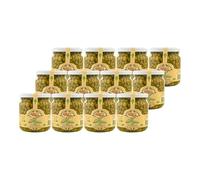 Pack 12× Guisantes Cocidos Finos Sabor Rioja - 345 g | Guisantes Tiernos al Natural | 100% Naturales Sin Conservantes | Listos para Servir | Conserva Vegetal Española