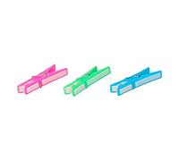 Pack 12 Pinzas De Plastico Bi-Inyeccion Edm