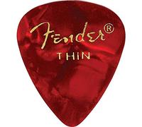 Pack 12 púas Fender 351 Premium Celluloid 098-0351-709 - Red Moto 098-0351-709 - Thin