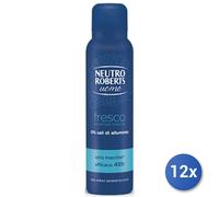 Pack 12 Roberts Spray Desodorante Hombre Fresco Marina Z/M 150