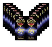 Pack 12x Chocolates ZERO Negro 85% 100g | Sin Azúcar Añadido | Tabletas de Chocolate Sin Gluten, Intenso y Saludable