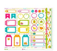 Pack 13 Papeles Decorados 12X12" 180 G Mascotas 16 Fsc Anita