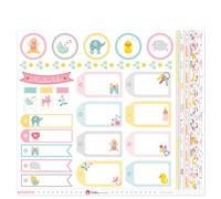 Pack 13 Papeles Decorados 12X12" 180 G Nuestra Peque 19 Fsc Anita