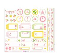 Pack 13 Papeles Decorados Rosa Bebe 17 Fsc Anita