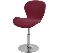 Pack 2/4/6 Fundas Jacquard Elásticas con Respaldo para Sillas Y Taburetes De Bar, Cubiertas Extraíbles Lavables para Comedor, Cocina, Hogar Y Hostelería(C,Set of 4)