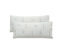 Pack 2 almohadas visco aloe vera 100% copos viscoelástica 70cm fusionhome