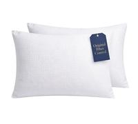 Pack 2 Almohadas Viscoelásticas Aloe Vera 100% natural 75 CM - Fiber control, Hipoalergénica y Termoreguladora - Firmeza Media