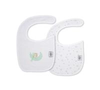 Pack 2 Baberos 20X30cm Sleep en verde