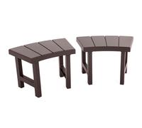 Pack 2 bancos medianos para spa circular 4 personas