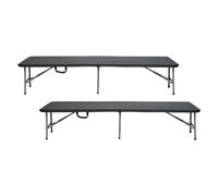 Pack 2 Bancos Plegables Catering 180x30x43cm Thinia Home