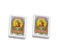 Pack 2 barajas española 40 Cartas fournier
