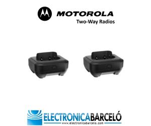 PACK 2 BASES CARGA MOTOROLA TALKABOUT T62 Y T82 - Motorola PMLN8231AR